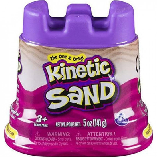 Spin Master Kinetic Sand - Pink SandCastle Single Container (20128037-20119386)