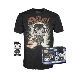Funko Funko Pop! amp;amp; Tee (Adult): Star Wars - The Ronin Vinyl Figure and T-Shirt (S)