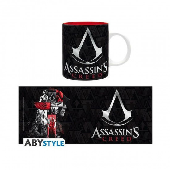 Abysse Assassin's Creed - Crest Black amp;amp; Red Mug (320ml) (ABYMUGA204)