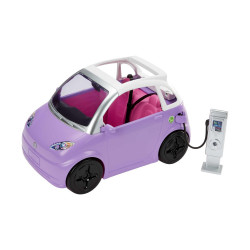 Mattel Barbie: Electric Vehicle with Charging Station And Plug (HJV36)