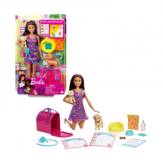 Mattel Barbie: Pup Adoption Playset (HKD86)