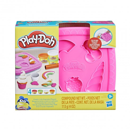Hasbro Play-Doh: Create 'n Go Cupcakes Playset (F7527)