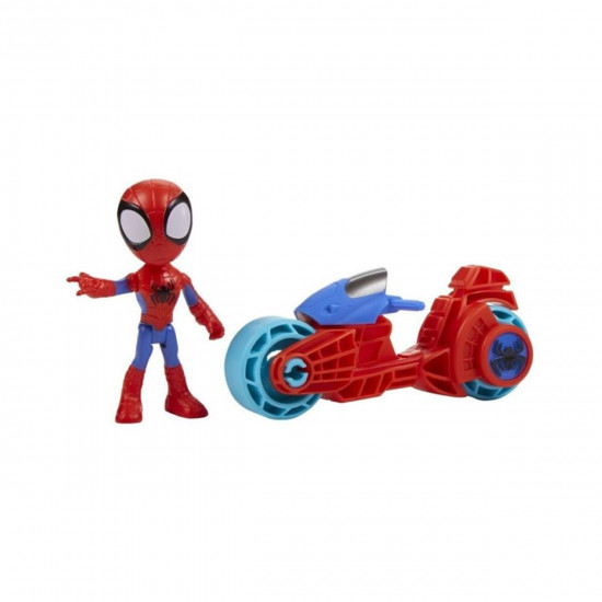 Hasbro Disney Junior Marvel: Spidey and his Amazing Friends - Spidey amp;amp; Motorcycle (F7459)