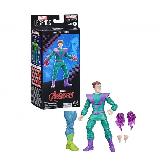Hasbro Fans - Marvel Legends: Molecule Man Action Figure (15cm) (Build-A-Figure Puff Adder) (F6612)