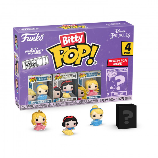 Funko Bitty Pop! 4-Pack: Disney Princess - Cinderella Vinyl Figures