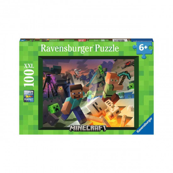 Ravensburger Puzzle: Monster Minecraft XXL (100pcs) (13333)