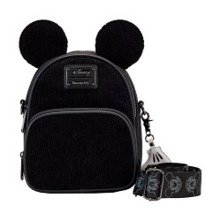 Loungefly Disney 100th: Mickey Mouse Corduroy Convertible Crossbody (WDTB3207)