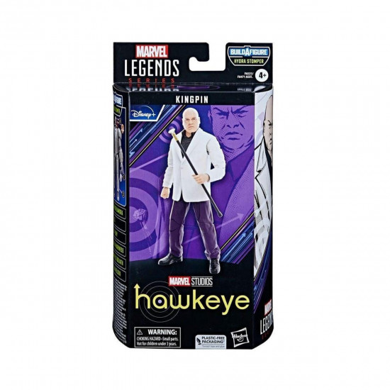 Hasbro Disney Marvel Legends Series: Build a Figure Hydra Stomper - Hawkeye Kingpin Action Figure (15cm) (F6531)