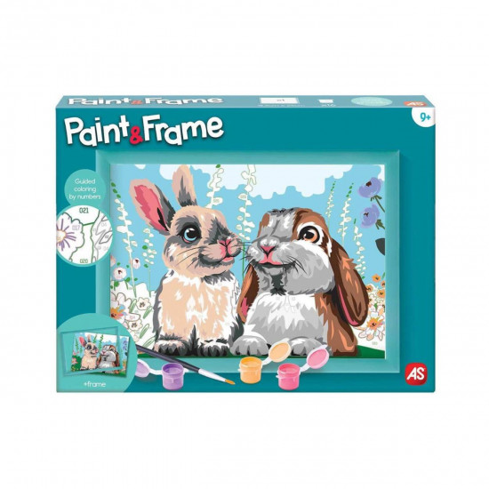 AS Paint amp;amp; Frame: Cute Bunnies (1038-41011)