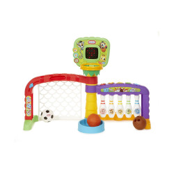 Little Tikes: Learn amp;amp; Play - 3-in-1 Sports Zone (Basketball / Soccer / Bowling) (643224P1E4C)