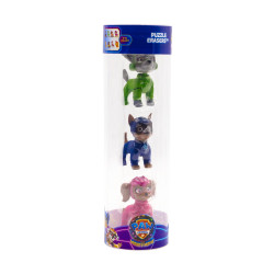 P.M.I. Paw Patrol: The Mighty Movie - Puzzle Eraser 3 Pack Figures (5cm) (Random) (PAWM1225)