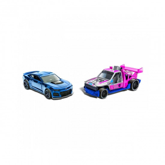 Mattel Hot Wheels: Pull-Back Speeders - 2022 Camaro ZL1 amp;amp; Lolux (HPR95)