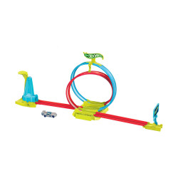 Mattel Hot Wheels Neon Speeders - Laser Stunt Slamway (HPC05)