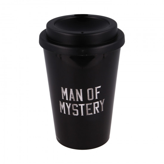 Stor: Disney: Star Wars The Mandalorian Small Plastic Double-Walled Coffee Tumbler (390ml) (04868)