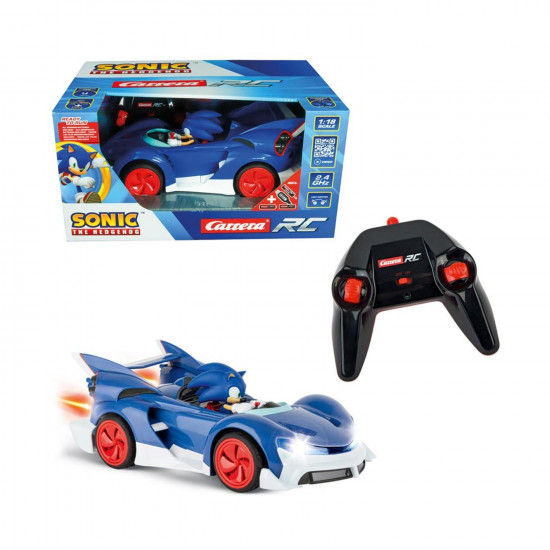 Carrera R/C Car: 2,4GHz Team Sonic Racing - Sonic (Performance Version) - 1:18 (370201063)
