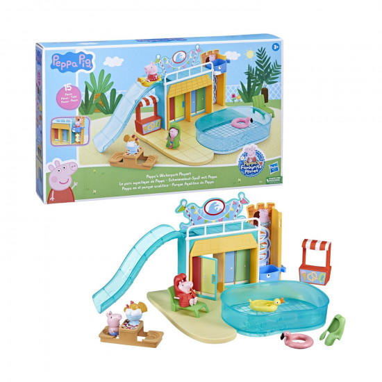 Hasbro Peppa Pig Peppa's Favourite Places: Peppa's Waterpark Playset (F6295)