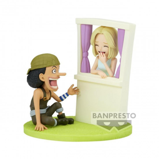 Banpresto WCF – Log Stories: One Piece - Usopp amp;amp; Kaya Statue (7cm) (88702)
