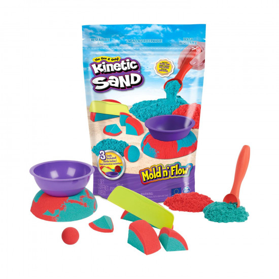 Spin Master Kinetic Sand - Mold 'N Flow (6067819)
