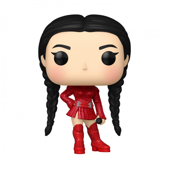 Funko Pop! Rocks: Rosalia (Bizcochito) (Red) (Diamond Glitter) (Special Edition) #417 Vinyl Figure