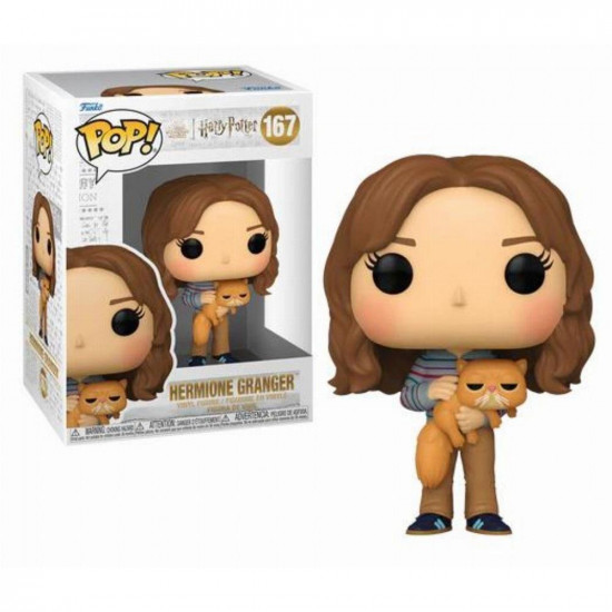 Funko Pop!: Harry Potter Prisoner of Azkaban - Hermione Granger with Crookshanks #167 Vinyl Figure