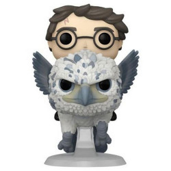 Funko Pop! Rides Deluxe: Harry Potter Prisoner of Azkaban - Harry Potter and Buckbeak #123 Vinyl Figure