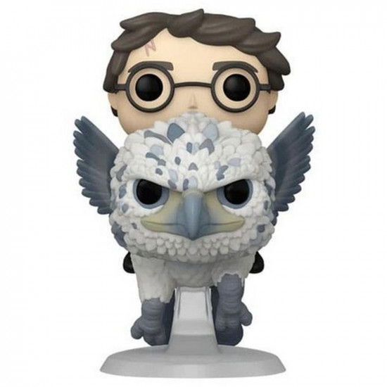 Funko Pop! Rides Deluxe: Harry Potter Prisoner of Azkaban - Harry Potter and Buckbeak #123 Vinyl Figure