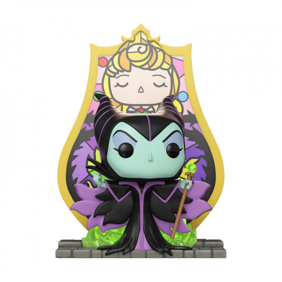 Funko Pop! Deluxe: Disney Sleeping Beauty - Maleficent (Stained Glass) #1610 Vinyl Figure