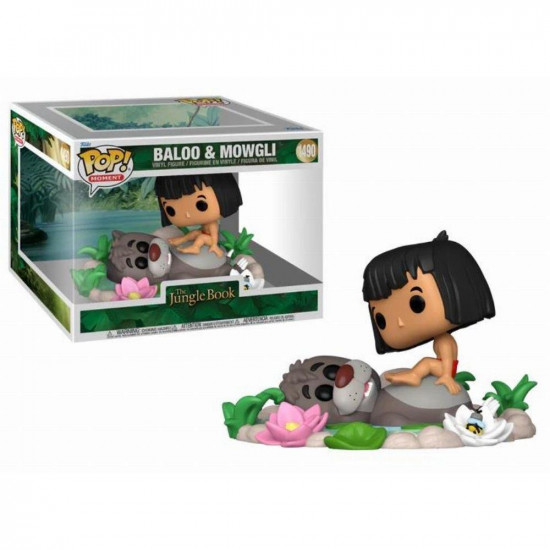 Funko Pop! Moments: The Jungle Book - Baloo amp;amp; Mowgli​ #1490 Vinyl Figure