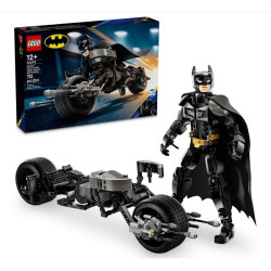 LEGO® DC Batman™: Batman Construction Figure amp;amp; the Bat-Pod Bike (76273)