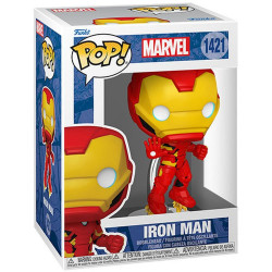 Funko Pop! Marvel: Iron Man (New Classics) #1421 Bobble-Head Vinyl Figure
