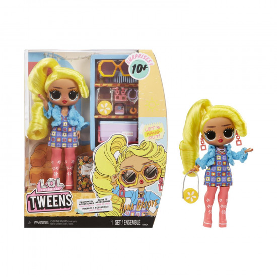MGA L.O.L. Surprise: Tweens - Hana Groove Doll (591658EUC)