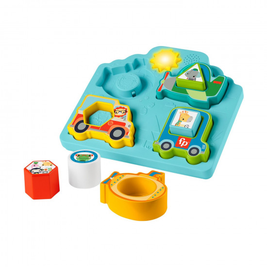 Fisher-Price® Shapes amp;amp; Sounds Vehicle Puzzle (HRP31)