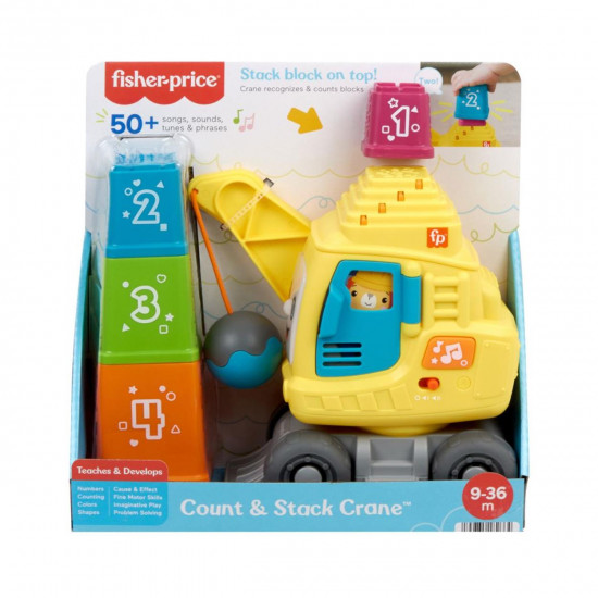Fisher-Price® Count amp;amp; Stack Crane (HWY62)