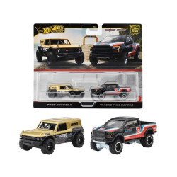 Mattel Hot Wheels®: Premium Car Culture - Ford Bronco amp;amp; '17 Ford F-150 Raptor (HRR77)