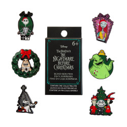 Loungefly: Walt Disney - Nightmare Before Christmas Seasonal  Blind Box Enamel Pins