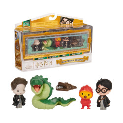 Spin Master Harry Potter: Micro Magical Moments - Tom Riddle/The Basilisk/Fawkes/Harry Potter Mini Figures 5Pack (6068622)