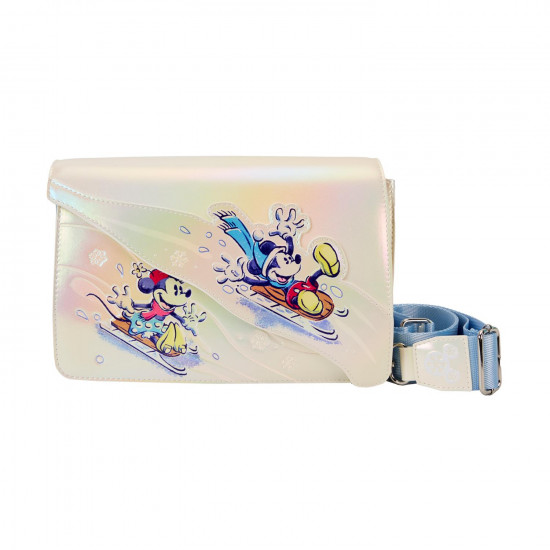 Loungefly Disney: Mickey amp;amp; Friends - Winter Wonderland Crossbody Bag (WDTB3089)