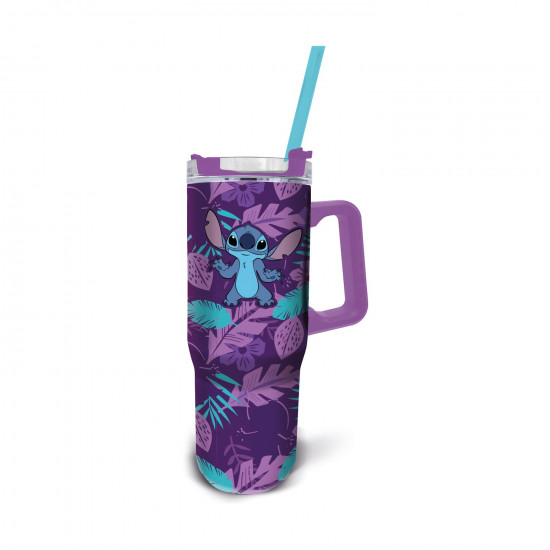 Stor: Disney: Stitch - Insulated Stainless Steel XL Rambler Mug (940ml) (75893)