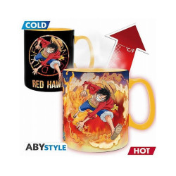 Abysse One Piece - Luffy amp;amp; Sabo Heat Change Mug (460ml) (ABYMUGA445)