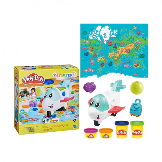 Hasbro Play-Doh: Starters - Airplane Explorer Starter Set (F8804)