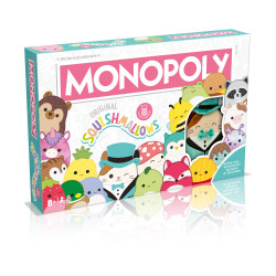 Winning Moves Monopoly: Squishmallows Board Game (Collector's Edition) (English Language) (WM04179-EN1-6)