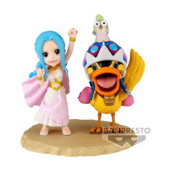 Banpresto WCF Log Stories: One Piece - Nefeltari Vivi amp;amp; Karoo Statue (7cm) (89559)
