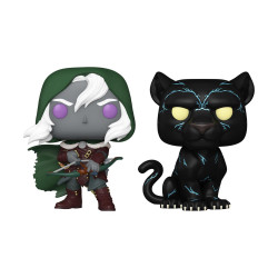 Funko Pop! Games 2-Pack: Dungeons amp;amp; Dragons - Drizzt Do' Urden amp;amp; Guenhwyvar Vinyl Figures