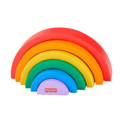 Fisher-Price - Wooden Stacking Rainbow (HXT73)
