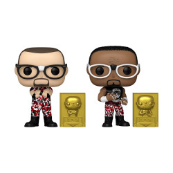 Funko Pop! 2-Pack amp;amp; Buddy WWE: Hall of Fame - The Dudley Boyz: Bubba Ray amp;amp; D-Von (Special Edition) Vinyl Figures
