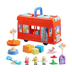 Hasbro Peppa Pig: Peppas 2-In-1 - Party Bus Playset (F8881)