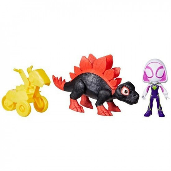 Hasbro Disney Marvel: Spidey And His Amazing Friends Dino-Webs - Dino Spin amp;amp; Ghost-Spider (G0125)