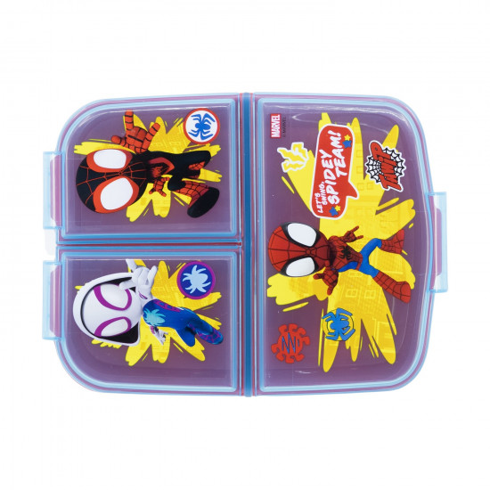 Stor: Marvel: Spidey amp;amp; Friends - Multi Compartment Sandwich Box (15020)