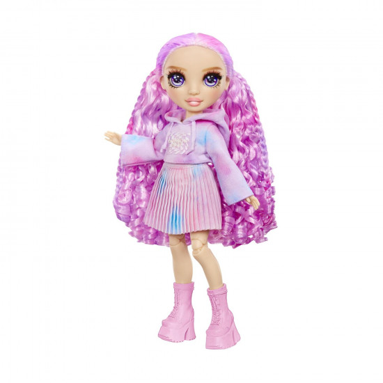 MGA Rainbow High: Watercolor amp;amp; Create - Tie Dye Doll with Purple (507581)