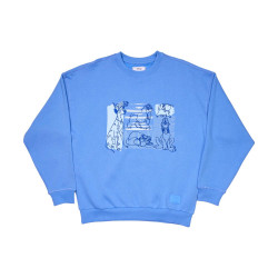 Loungefly Disney: Dogs amp;amp; Cats Oversized Crewneck Sweatshirt (M)(WDSWC0001M)